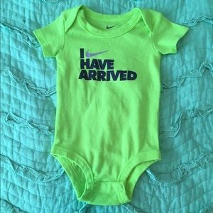 Neon Nike Onesie
